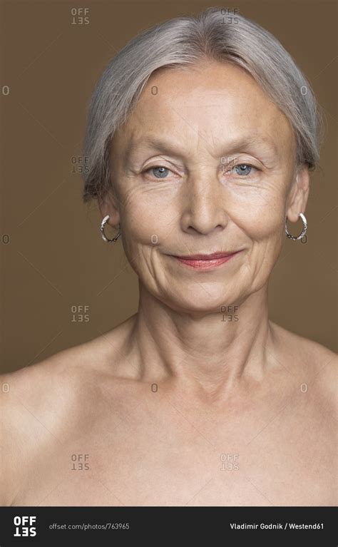 gray haired women naked